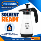 Pressol 06 911 015 SPRAYFIxx Professional Solvent Pressure Sprayer – 40.6 oz., FKM Seals