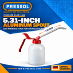 Pressol 05 118 Precision Oiler with Rigid Aluminum Spout – 12 fl oz