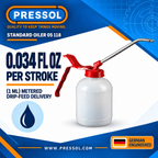 Pressol 05 118 Precision Oiler with Rigid Aluminum Spout – 12 fl oz